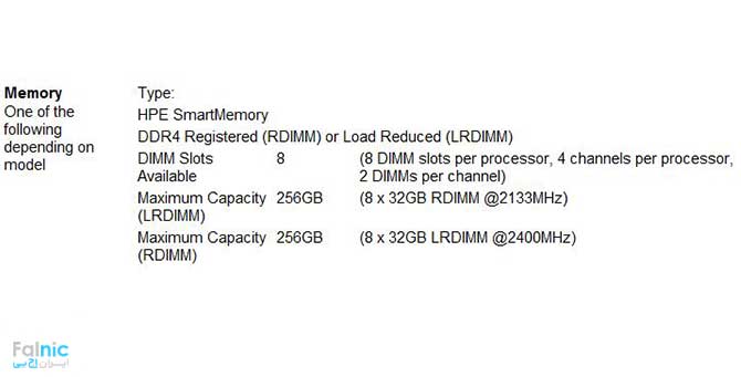 سرور HPE ProLiant DL120 Gen9 سرور HPE ProLiant DL120 Gen9