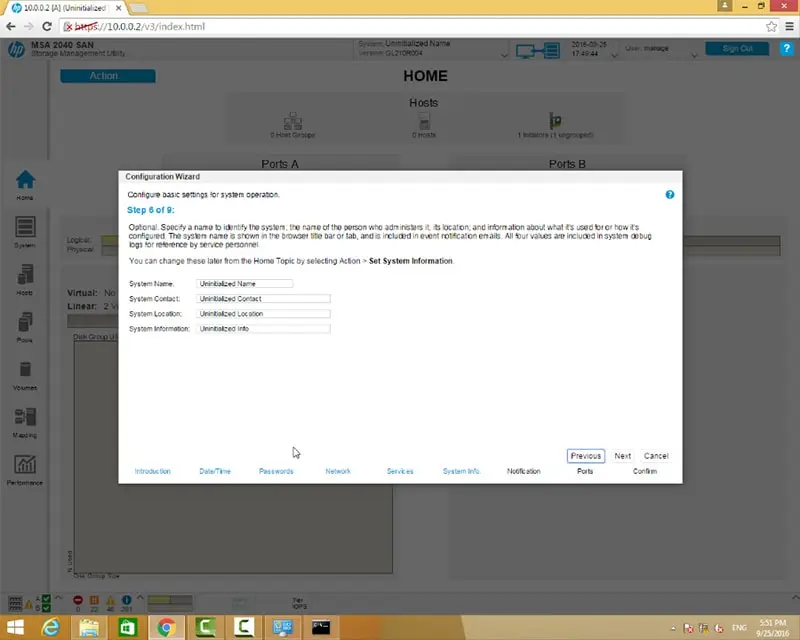 پیکربندی استوریج HPE MSA 2040 پیکربندی استوریج HPE MSA 2040