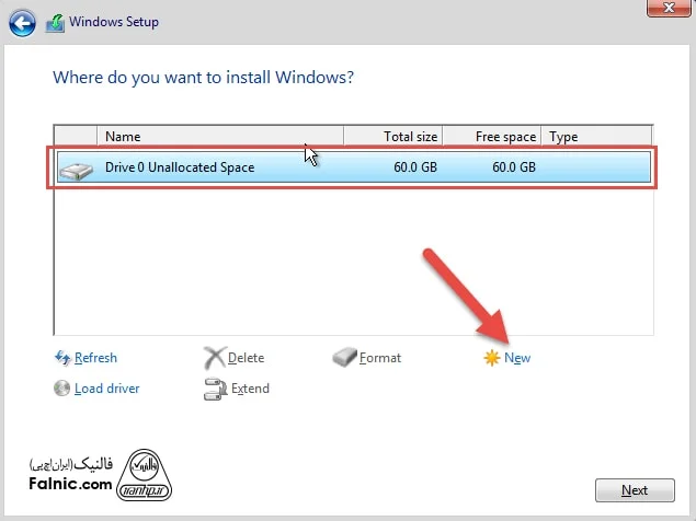 آموزش تصویری نصب ویندوز سرور 2016