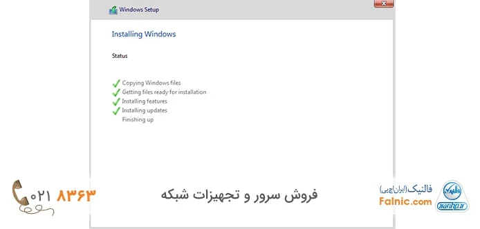 آموزش تصویری نصب ویندوز سرور 2016