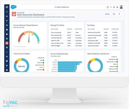 تاریخچه نرم افزار Salesforce CRM تاریخچه نرم افزار Salesforce CRM