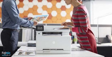 اسکن اسناد با پرینتر HP M130fw