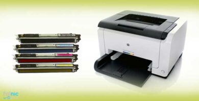 قرار دادن و خارج کردن کارتریج های پرینتر CP1025