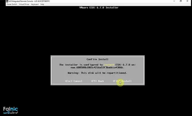 آموزش قدم به قدم نصب VMware ESXi 6.7 آموزش قدم به قدم نصب VMware ESXi 6.7