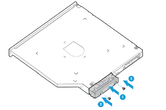 تعویض HP DVD-ROM Optical Drive تعویض HP DVD-ROM Optical Drive