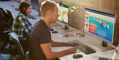 مانیتور اداری HP EliteDisplay E243d