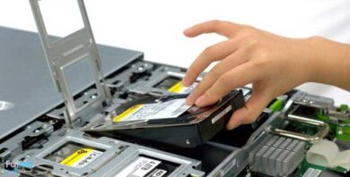 نصب و تعویض هارد سرورهای hp