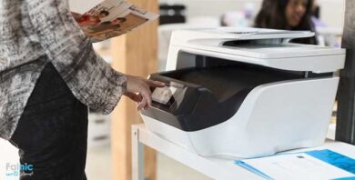 پیام OK هنگام پرینت