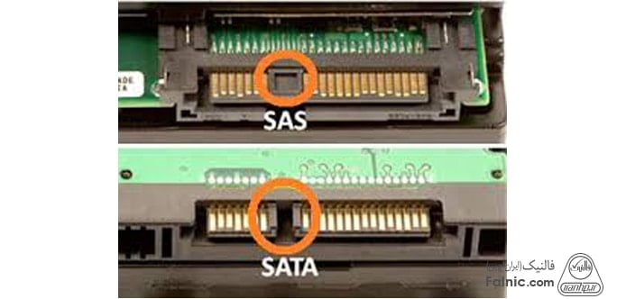 انواع اینترفیس در هارد درایوها - SAS vs SATA