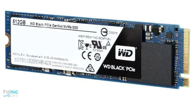 بهترین M.2 SSD های 2019 - WD Black NVMe SSD