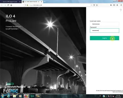 نحوه آپدیت iLO v4 نحوه آپدیت iLO v4