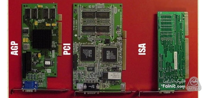 بررسی انواع اسلات کامپیوتر: AGP، ISA، PCI، PCIe، PCIX