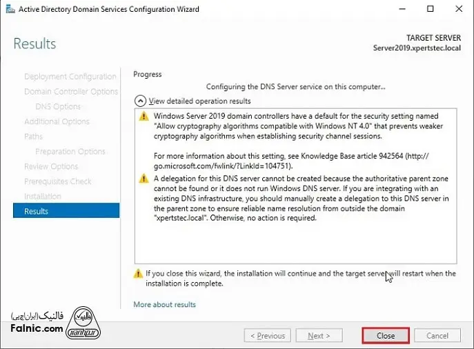 آموزش قدم به قدم نصب دامین کنترلر ادیشنال - ADC آموزش قدم به قدم نصب دامین کنترلر ادیشنال - ADC