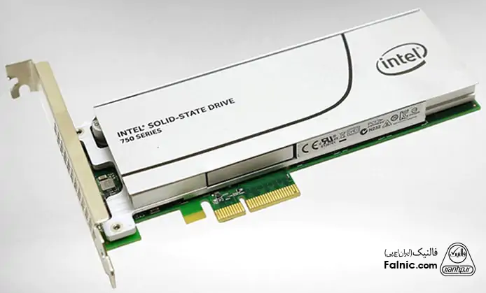 هارد Intel 750 Series فورم‌فاکتور PCIe 3.0
