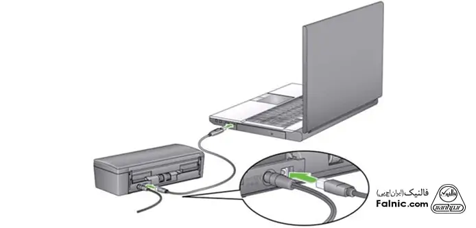 نحوه نصب و اتصال اسکنر به کامپیوتر از طریق شبکه