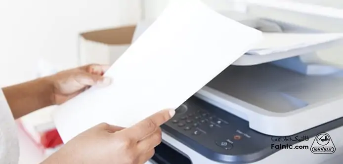 تنظیمات کاغذ چاپگر به صورت دستی