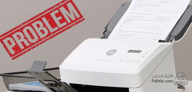 مشکلات اسکنر hp