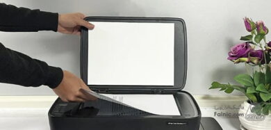 نحوه اسکن با اسکنر hp