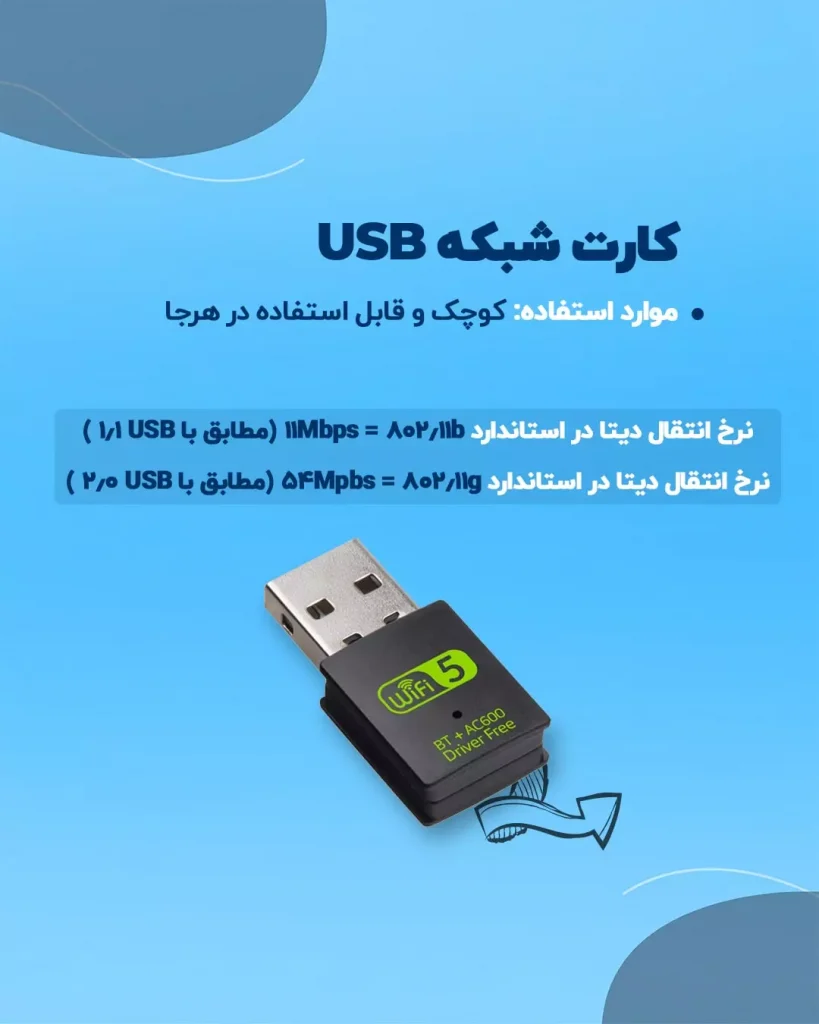 کارت شبکه USB