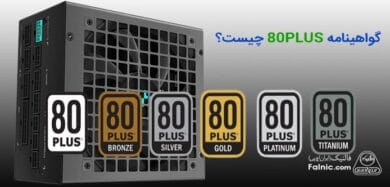 گواهی 80 plus برای منابع تغذیه