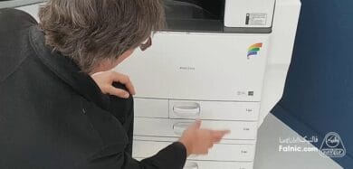 خرابی پرینتر ریکو