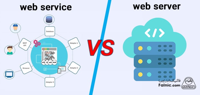 تفاوت وب سرور و وب سرویس