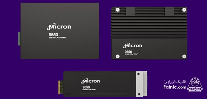 SSD جدید Micron 9550 PCIe Gen5 NVMe