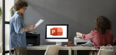 چاپ فایل PowerPoint با پرینتر