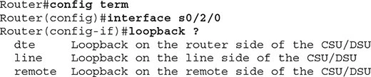 تست Loopback تست Loopback