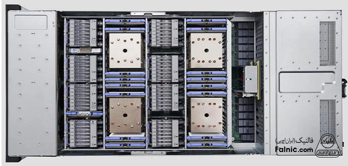 سرور IBM Power E1150 از 64 ماژول حافظه DDIMM پشتیبانی میکند. معرفی سرور IBM Power E1150