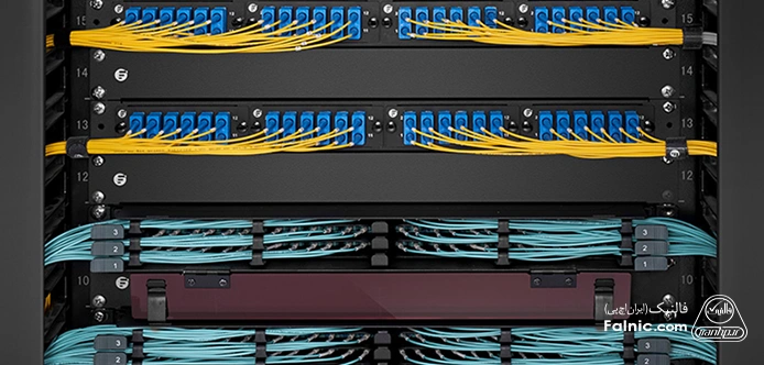 مدیریت وضعیت کابلها با Patch Panel مدیریت وضعیت کابلها با Patch Panel