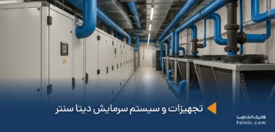 تجهیزات و سیستم سرمایش دیتا سنتر