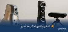 انواع اسکنر سه بعدی