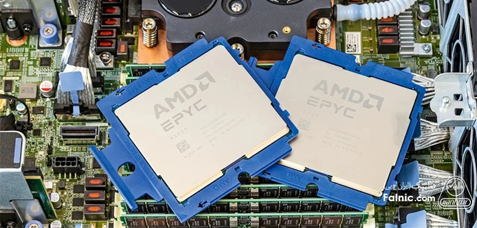پردازندههای AMD EPYC یکی از انواع پردازنده سرور هستند که به تعداد هسته بالا معروفند. پردازندههای AMD EPYC از انواع پردازنده سرور