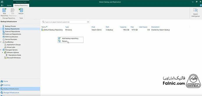 آموزش راه‌اندازی Veeam Immutable Backup - مرحله چهارم