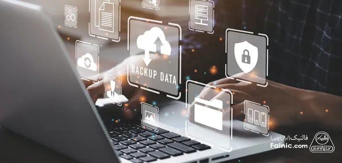 کار با یک لپ تاپ برای بکاپگیری از دادهها کار با یک لپ تاپ برای بکاپگیری از دادهها