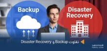 تفاوت backup و disaster recovery