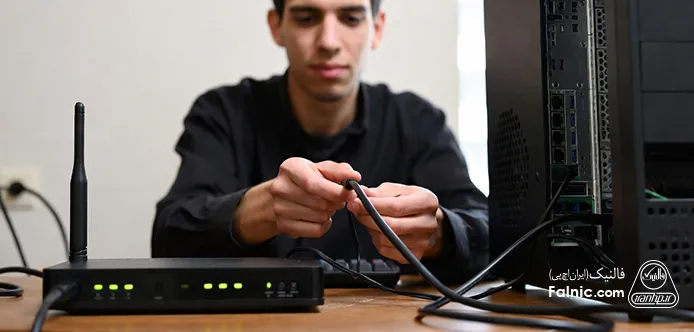 وصل كردن مودم به كامپيوتر خانگی