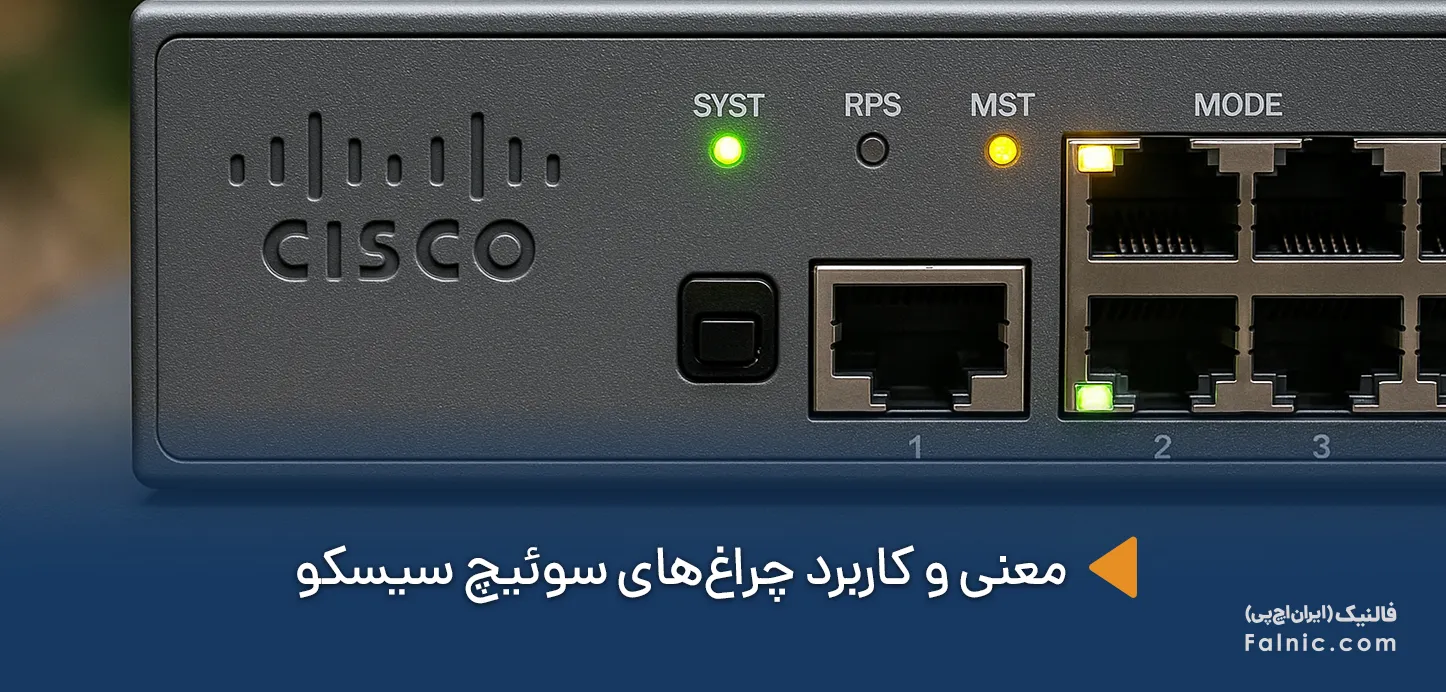 معنی چراغهای سوئیچ سیسکو