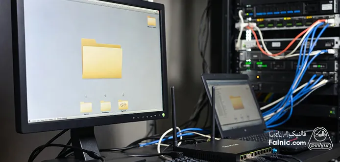 اشتراک فایل‌ها از طریق کامپیوتر در شبکه