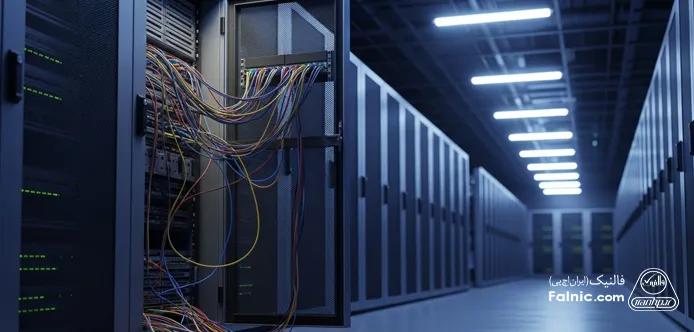 رک باز در یک دیتاسنتر رک باز در یک دیتاسنتر