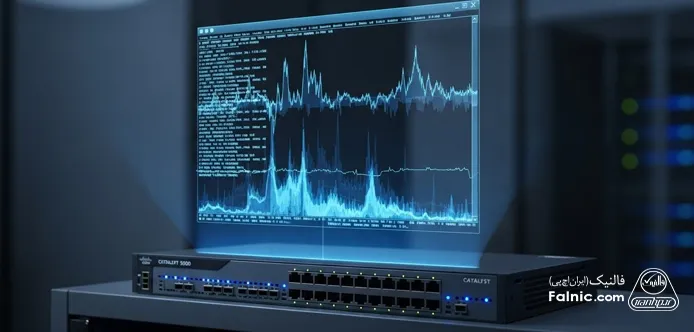 صفحه هولوگرامی لاگ ها در سوئیچ سیسکو