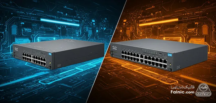 مقایسه تصویری سوئیچ ۲۶۹۰ و سوئیچ ۳۸۵۰