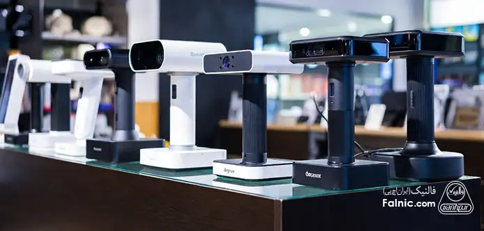 برندهای مختلف اسکنر سه بعدی در فروشگاه