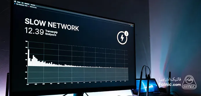 مشکل سرعت کم شبکه کامپیوتری مشکل سرعت کم شبکه کامپیوتری