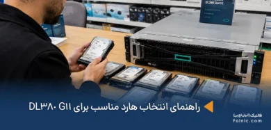 یک کارشناس IT در حال انتخاب هارد مناسب برای dl380 g11