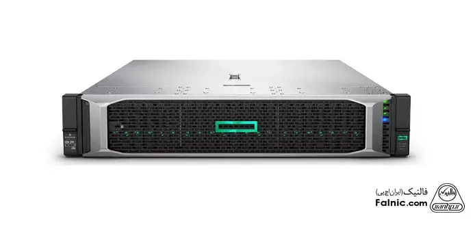 محصول سرور HPE ProLiant DL380 Gen10 در پس‌زمینه سفید 