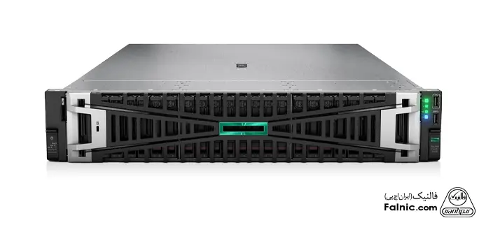 محصول سرور HPE ProLiant DL380 Gen11 در پس‌زمینه سفید
