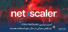 آسیب پذیری Citrix NetScaler