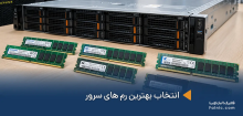 بهترین رم های سرور در کنار یک سرور